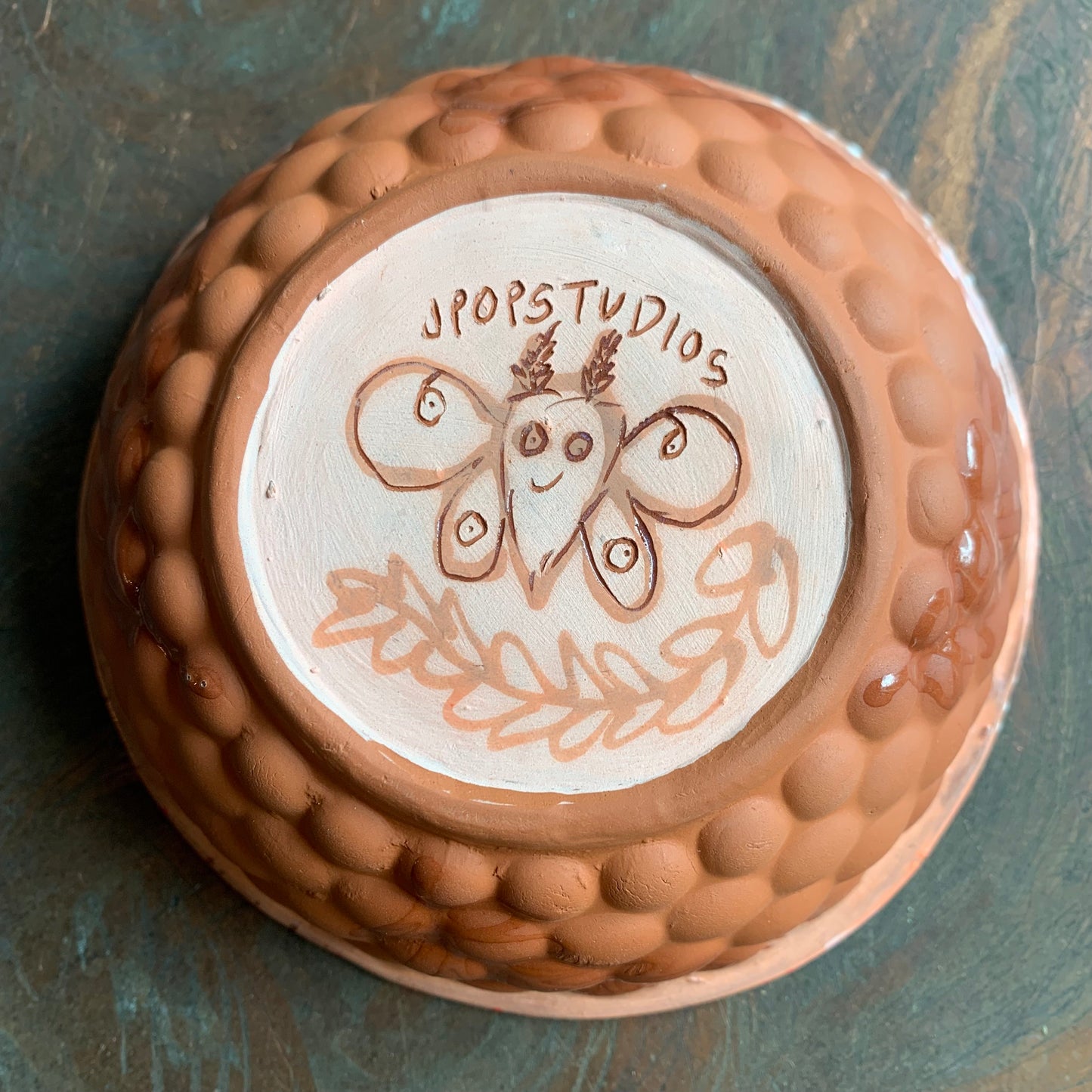 Luna moth bowl