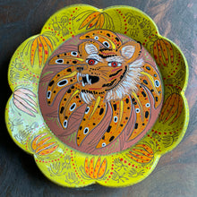 Load image into Gallery viewer, Tiger lily plate ish bowl ish