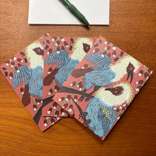 Load image into Gallery viewer, Blue Pigeon Card 3 pack