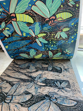 Load image into Gallery viewer, Lightning Bug original woodcut