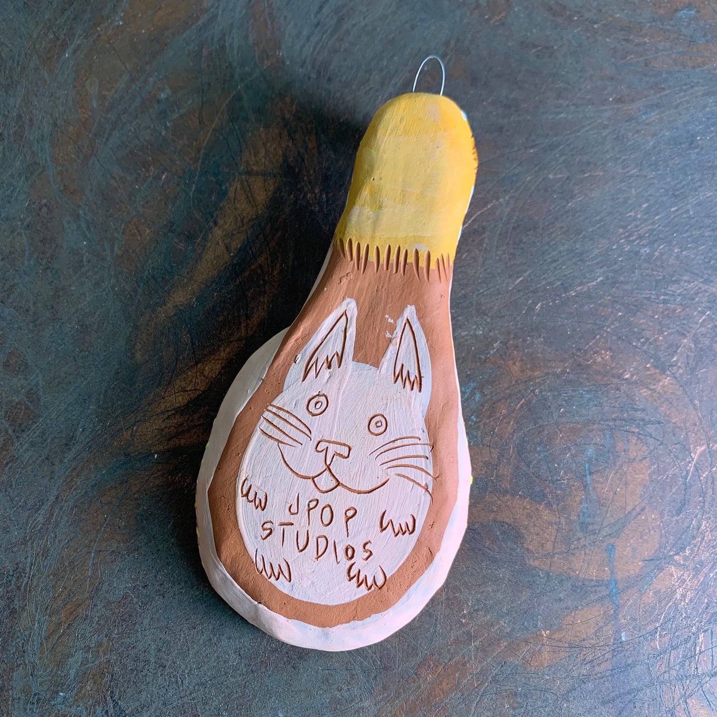 Otter mermaid cat spoon
