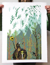 Load image into Gallery viewer, Kiwi Woodcut