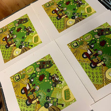 Load image into Gallery viewer, Lego Woodcut