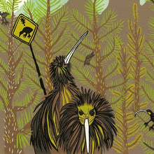 Load image into Gallery viewer, Kiwi Woodcut