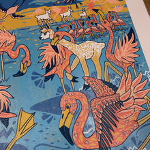 Load image into Gallery viewer, Large Flamingo Woodcut