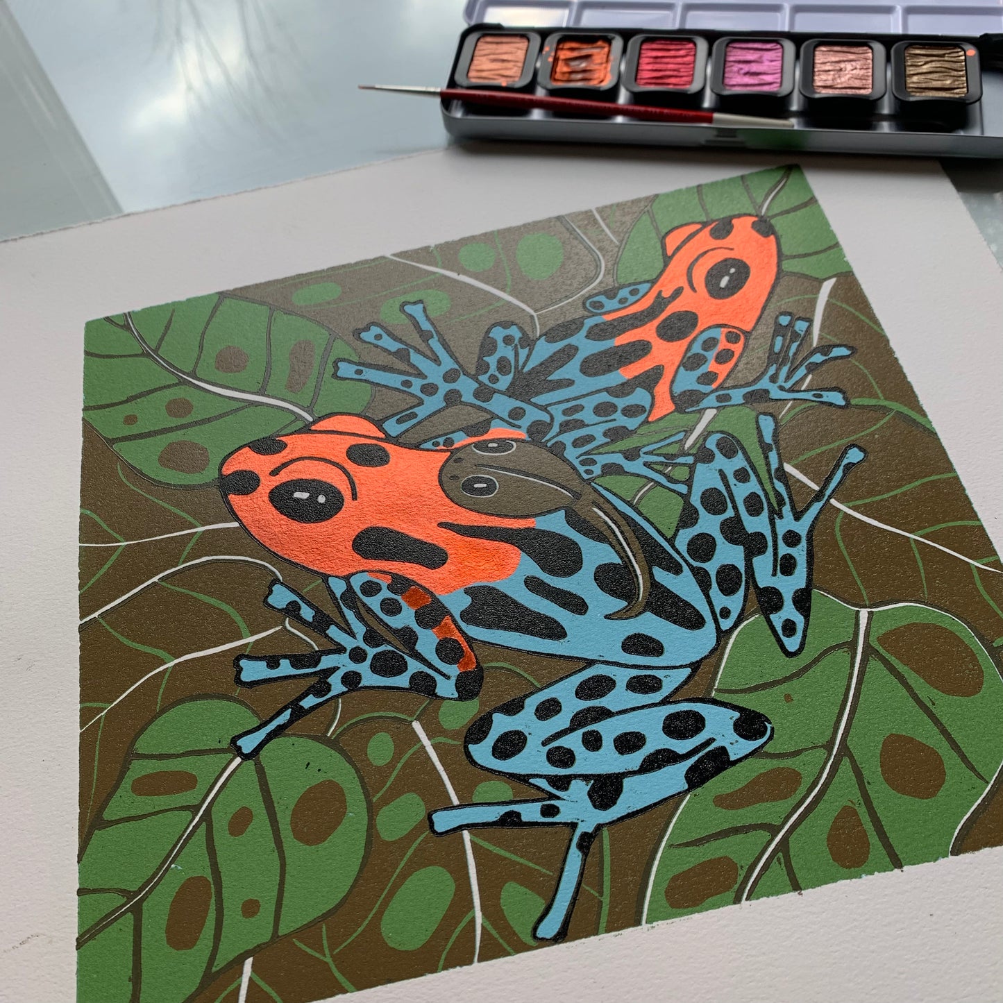 Imitator Veradero woodcut