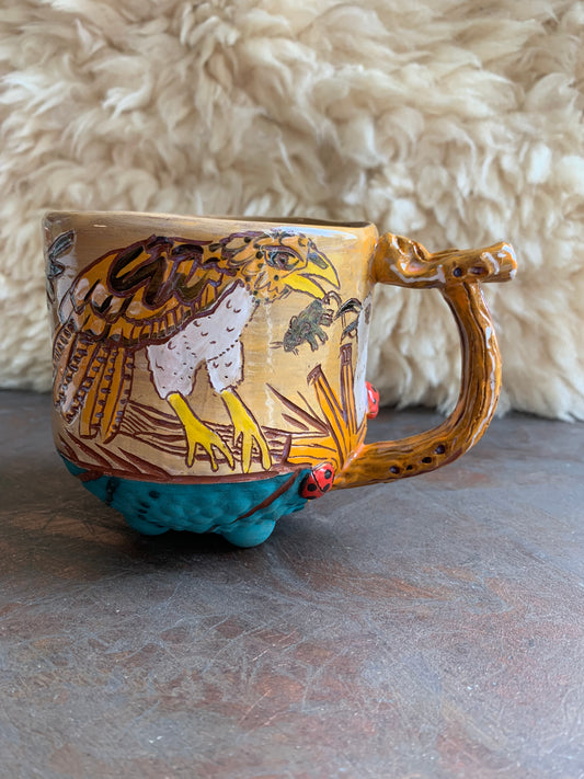 Hawk mug 2