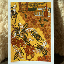 Load image into Gallery viewer, Reproduction of Heart of the Honeybees
