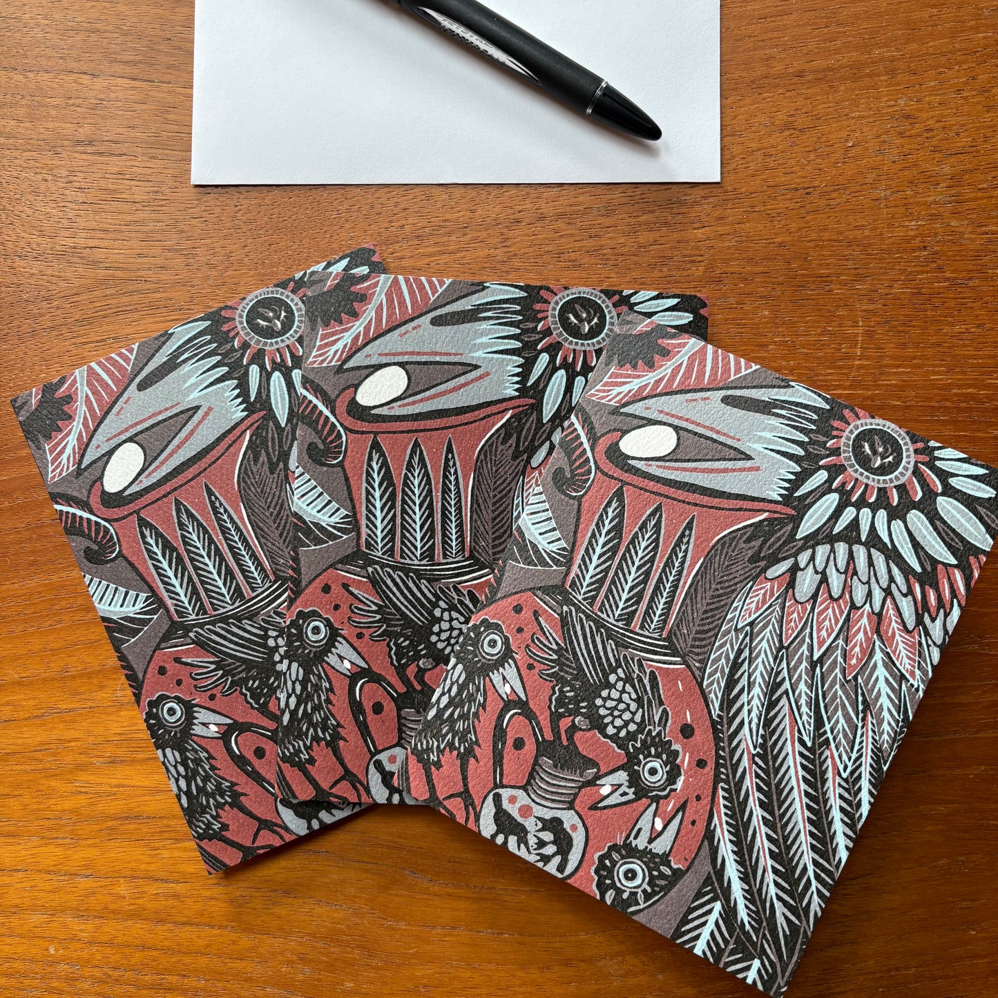 Crow and Pitcher Card 3 pack