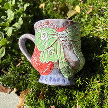 Load image into Gallery viewer, Luna moth mug
