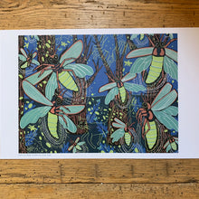 Load image into Gallery viewer, 11x17” reproduction of Fireflies
