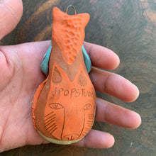 Load image into Gallery viewer, Foxy ceramic spoon
