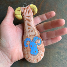 Load image into Gallery viewer, Ram ceramic spoon
