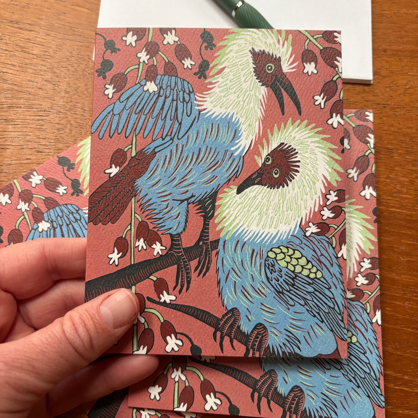 Blue Pigeon Card 3 pack