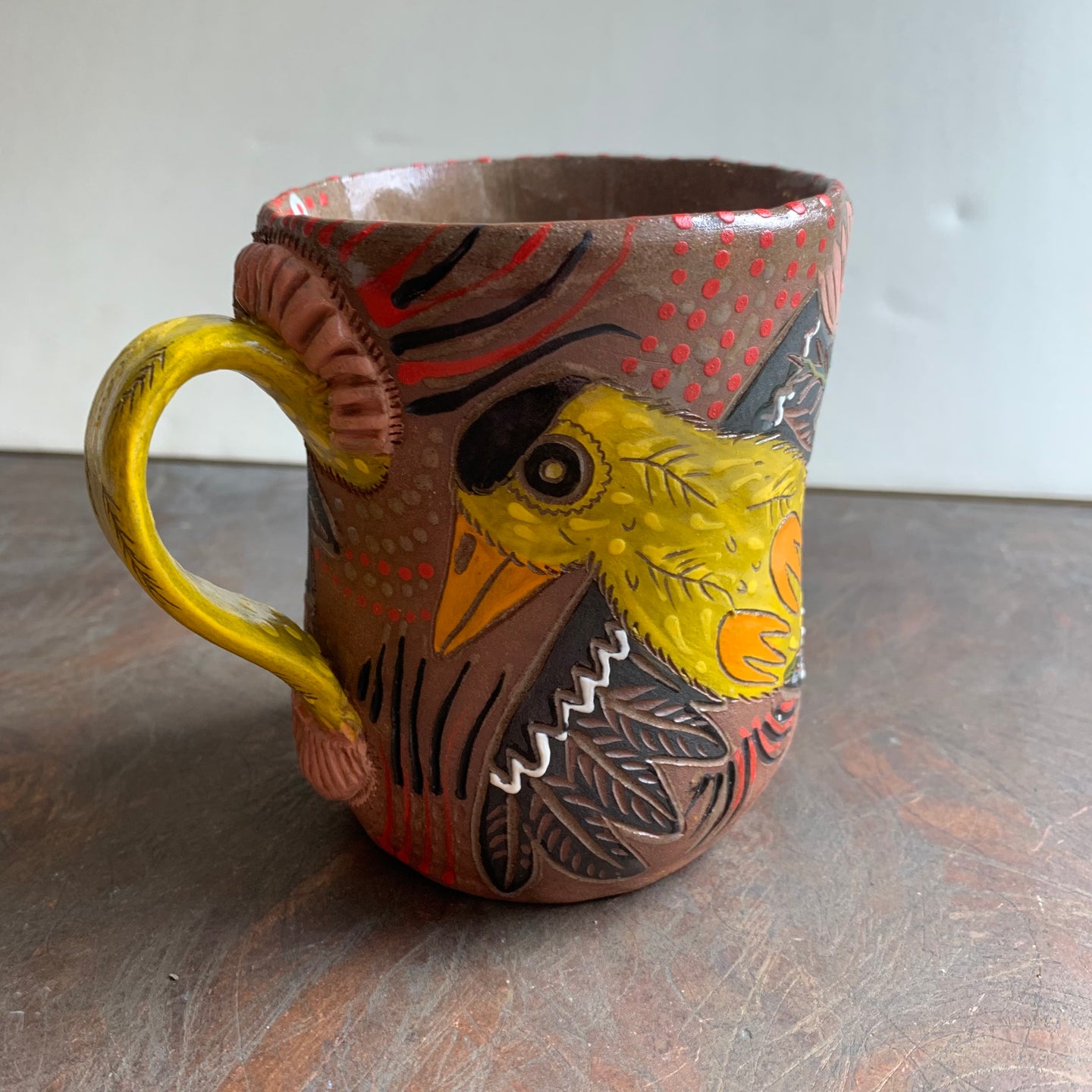 Goldfinch mug 1