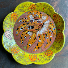 Load image into Gallery viewer, Tiger lily plate ish bowl ish
