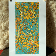 Load image into Gallery viewer, 11x17” reproduction of Leafies in Love
