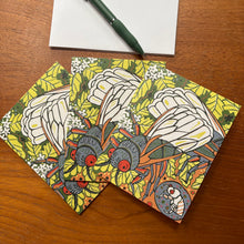 Load image into Gallery viewer, Cicada Card 3 pack
