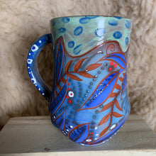 Load image into Gallery viewer, Mermaid poodle mug
