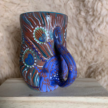 Load image into Gallery viewer, Peacock mug 3
