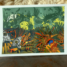 Load image into Gallery viewer, 11x17” reproduction Insatiable Winged Lions
