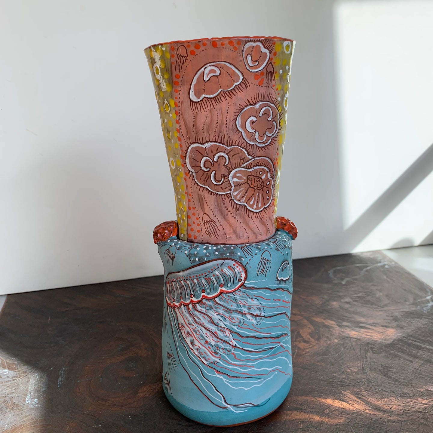 Jellyfish vase