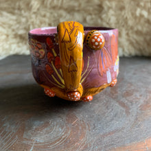 Load image into Gallery viewer, Purple mushroom gals mug
