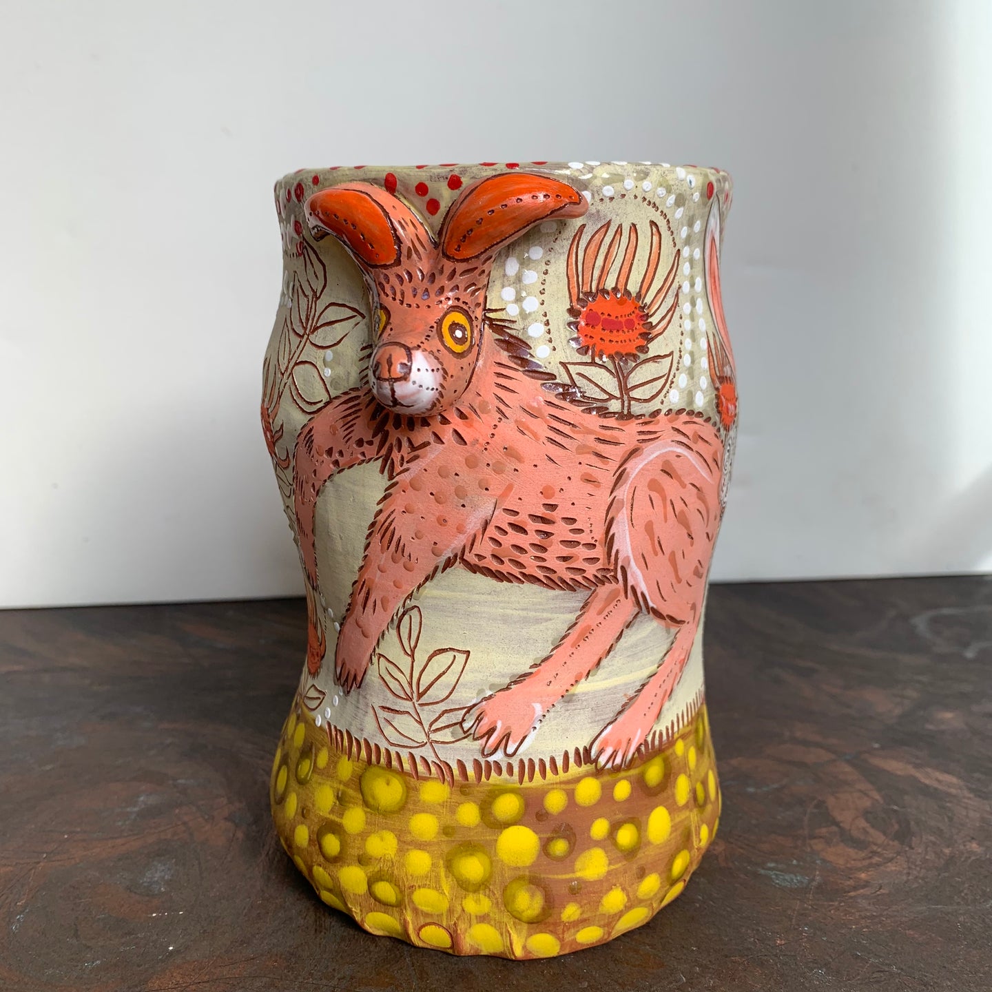 Rabbit vase
