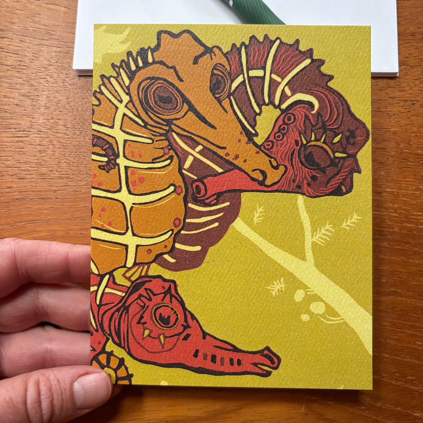 Sargasso Seahorse Card 3 pack