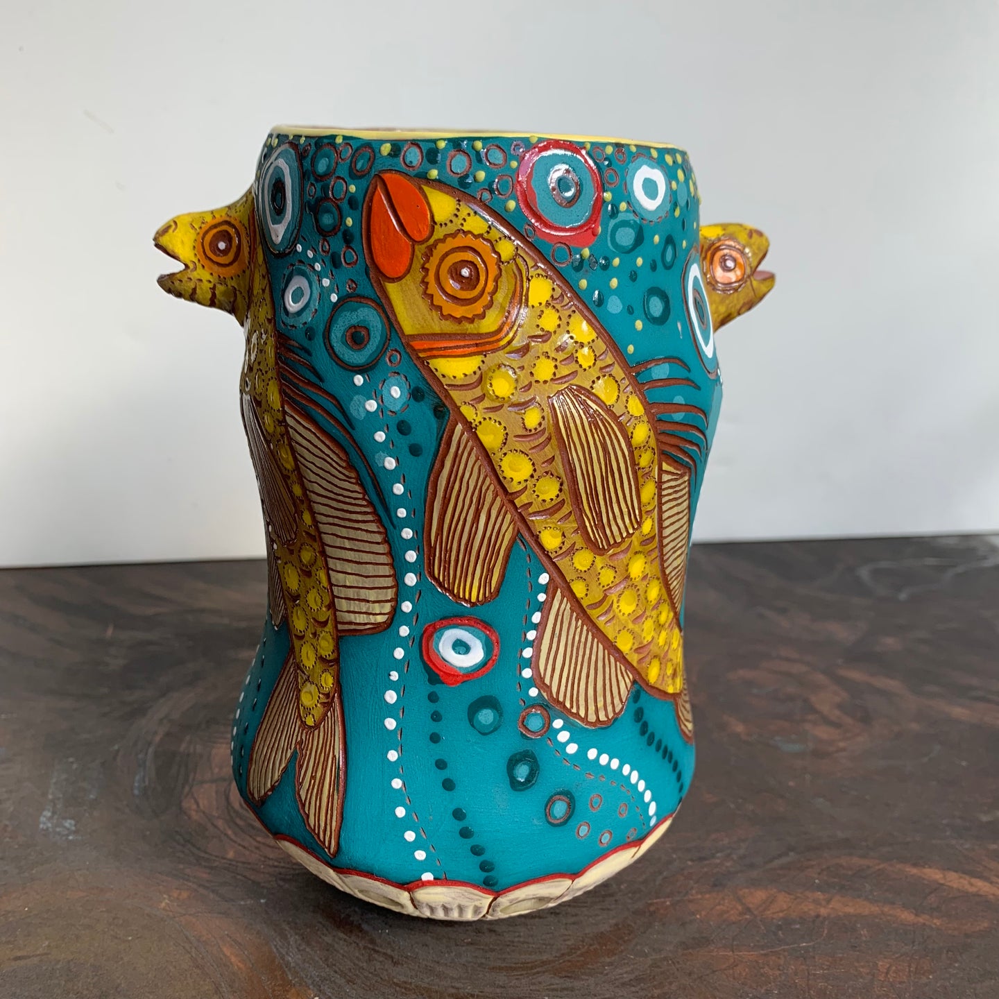 Fish vase