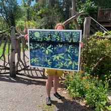 Load image into Gallery viewer, Large firefly and glowing plant nighttime scene

