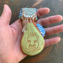 Load image into Gallery viewer, Plant head ceramic spoon
