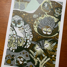 Load image into Gallery viewer, Reproduction of Underworld Owls

