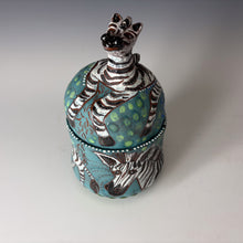 Load image into Gallery viewer, Zebra Jar
