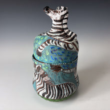 Load image into Gallery viewer, Zebra Jar
