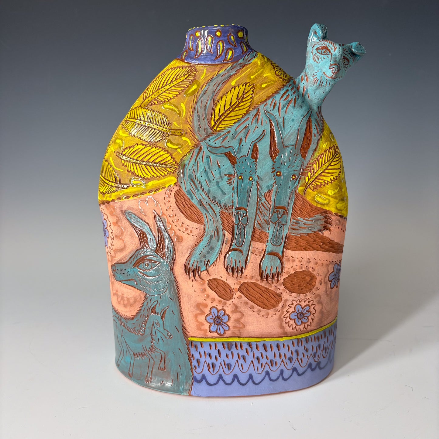 Large dog vessel
