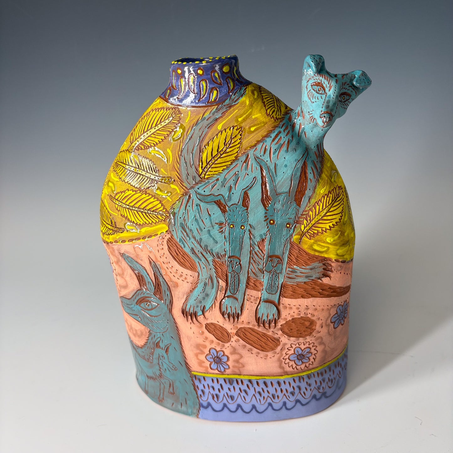 Large dog vessel