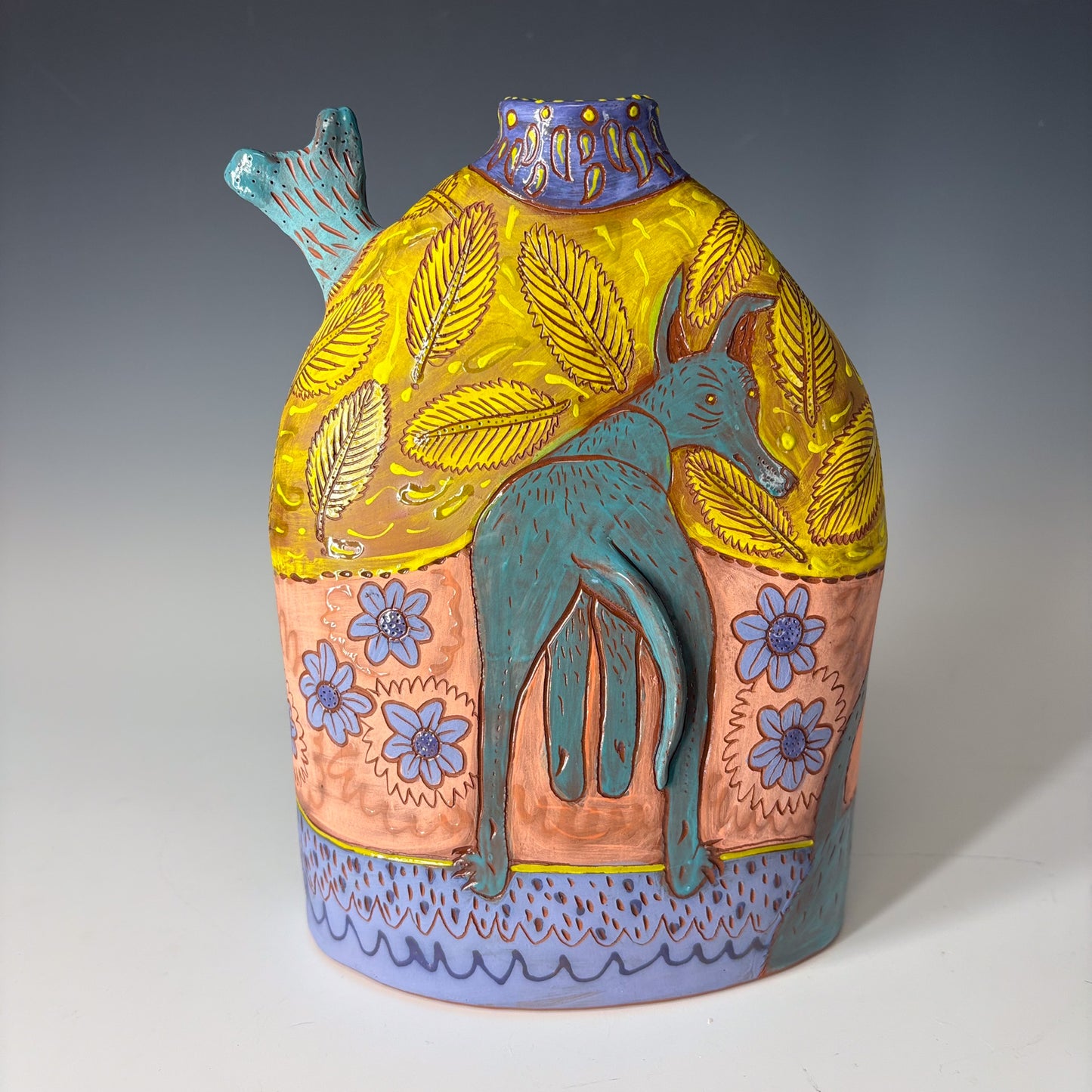 Large dog vessel