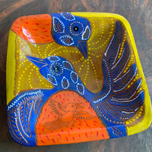Load image into Gallery viewer, Bluebird square bowl
