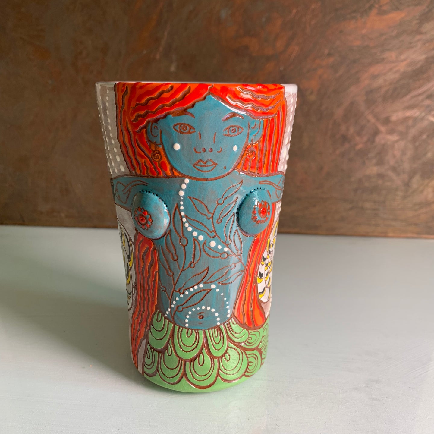 Mermaid tumbler