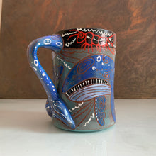 Load image into Gallery viewer, Blue whale mug
