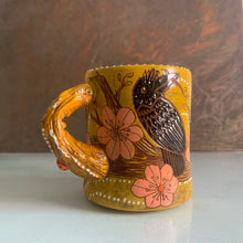 Load image into Gallery viewer, Raven cherry blossom mug
