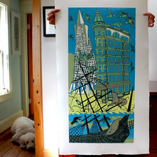 Load image into Gallery viewer, San Fran Shipwreck Woodcut 6 month Payment Plan
