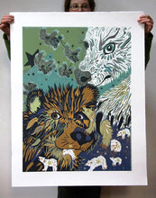 Load image into Gallery viewer, South Of North Woodcut
