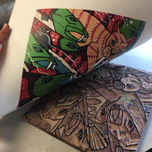 Load image into Gallery viewer, Sabretooth Woodcut
