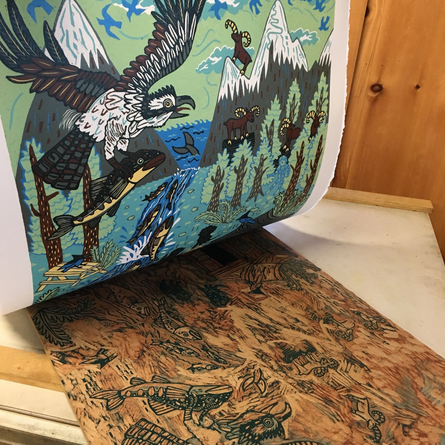 Pacific Northwest Woodcut 6 Month Payment Plan