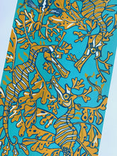 Load image into Gallery viewer, Leafy Sea Dragon 3 block woodcut
