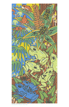 Load image into Gallery viewer, 11x17” reproduction of Dazzling Dart Frogs
