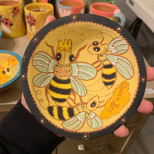 Load image into Gallery viewer, Footed Queen bee bowl
