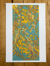 Load image into Gallery viewer, 11x17” reproduction of Leafies in Love
